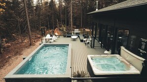 Terrace/patio - Two Zen Houses 4 & 7 - Villas and Spas (Morin-Heights)
