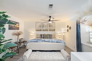 4 habitaciones, tabla de planchar con plancha y wifi gratis 