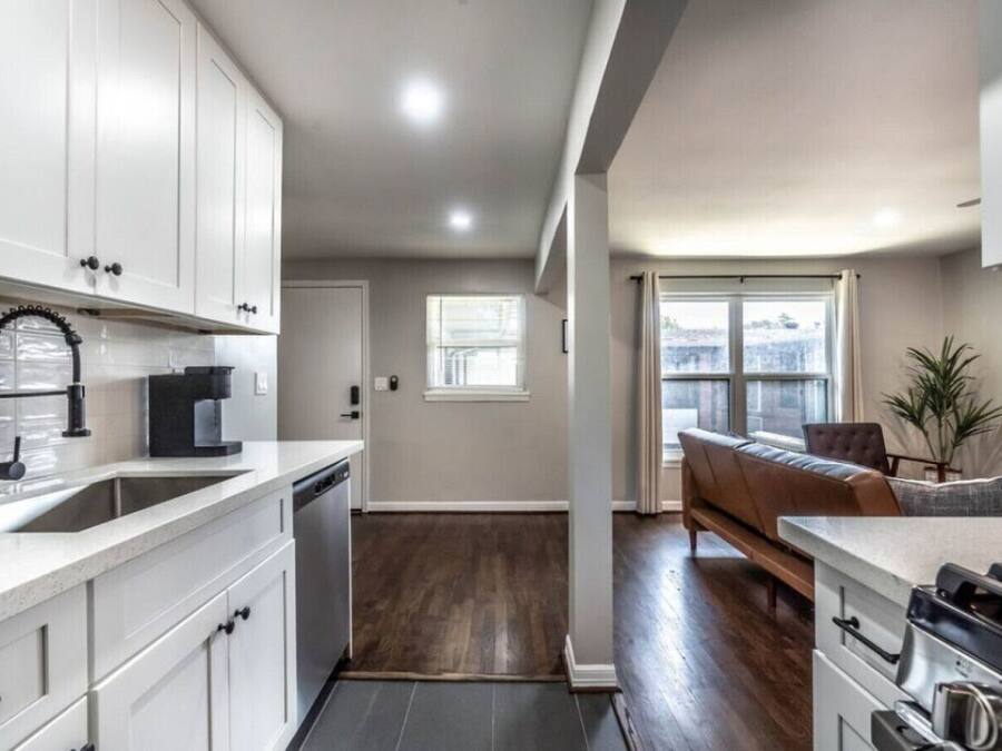 Leilighet, 1 soverom, kjøkken, byutsikt | Eget kjøkken | Kjøleskap, mikrobølgeovn, ovn og kokeplater