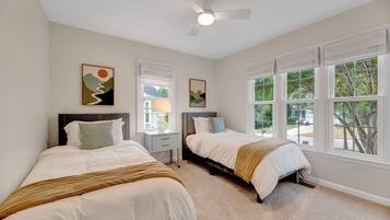 3 chambres, Wi-Fi, literie fournie