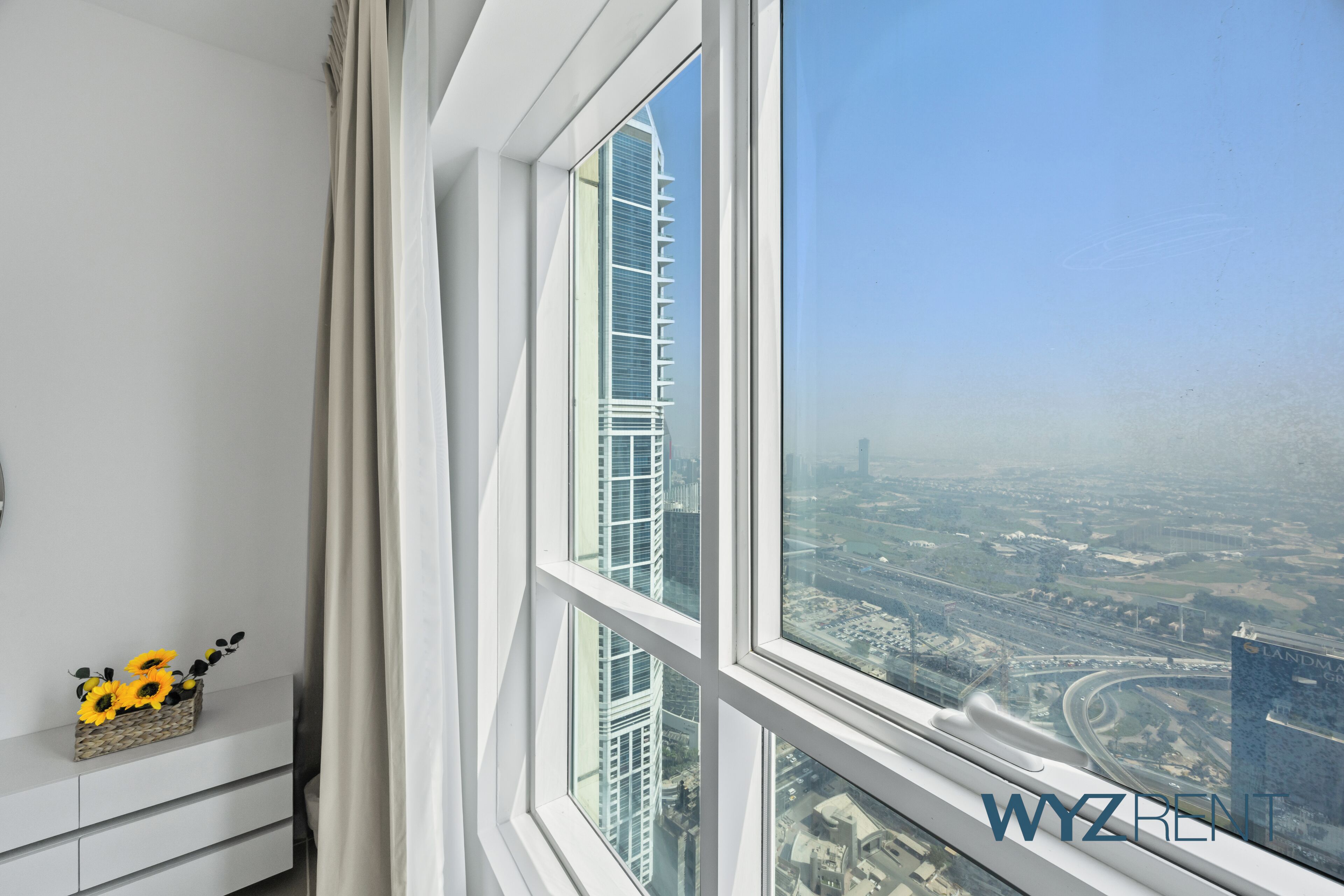 Standard-Apartment, Stadtblick