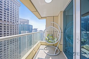 Standard-Apartment, Stadtblick | Balkon