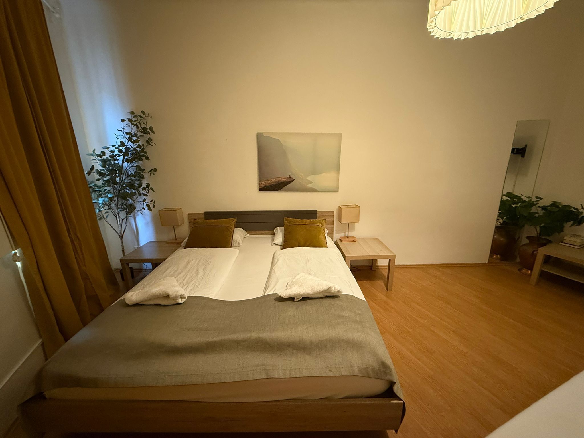 Basic-Apartment | Bügeleisen/Bügelbrett, kostenloses WLAN