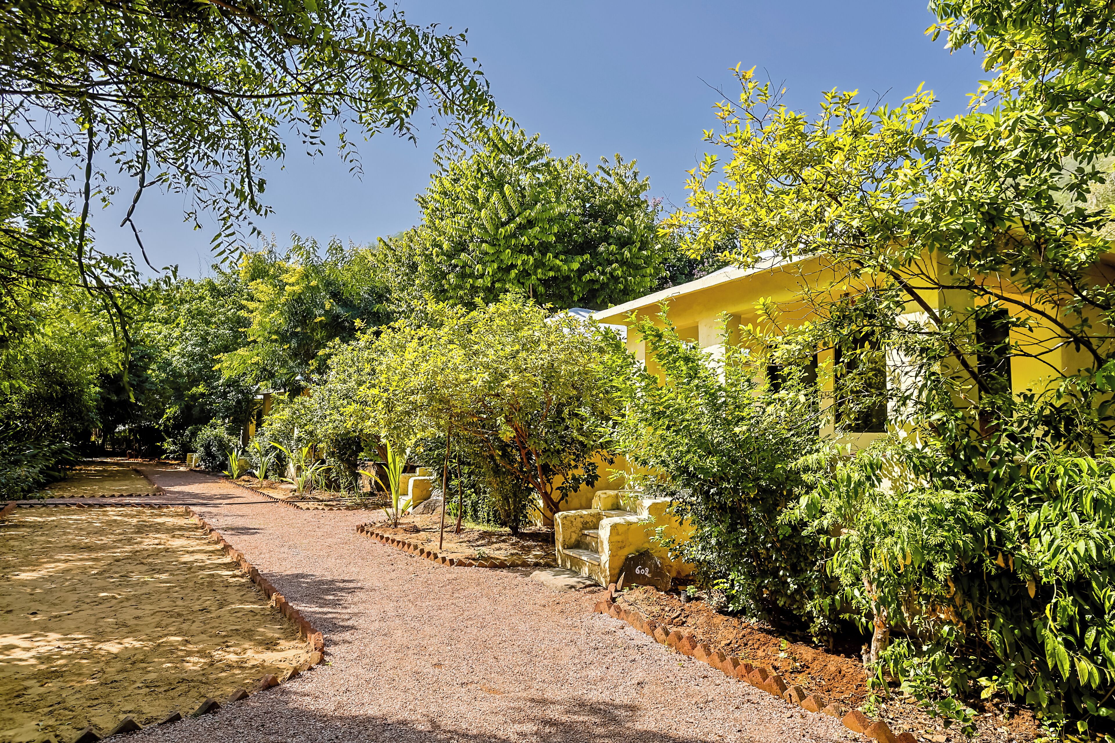 Vista para o jardim