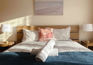 3 bedrooms, iron/ironing board, travel cot, WiFi