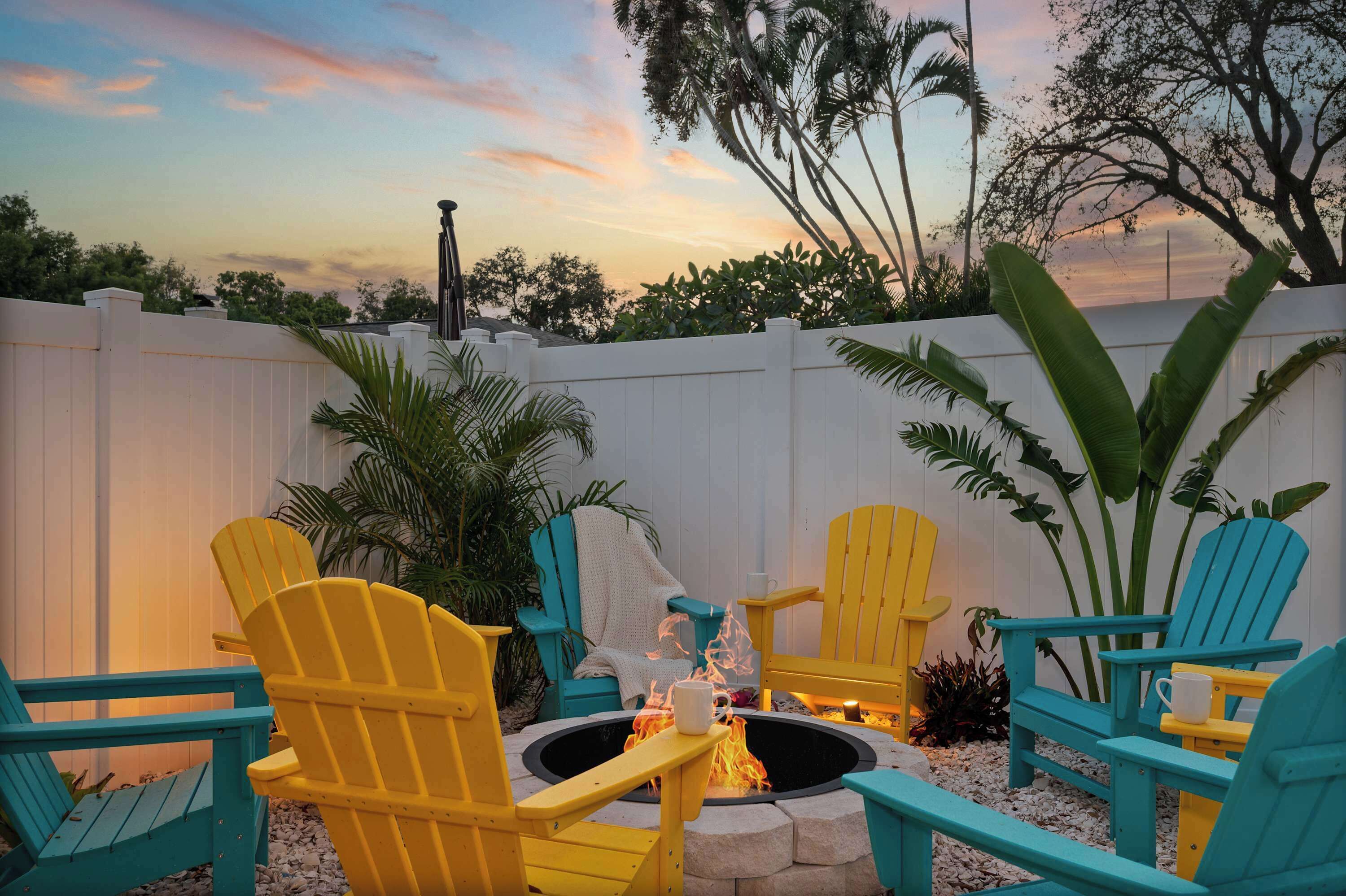 Enceinte de l’hébergement