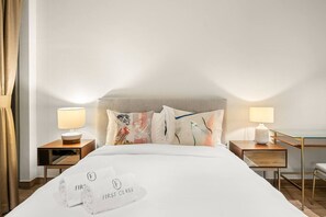 1 Schlafzimmer, Schreibtisch, Bügeleisen/Bügelbrett, WLAN
