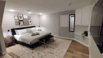 4 soverom, strykejern/-brett, wi-fi og sengetøy