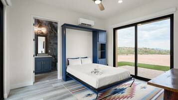 2 bedrooms, iron/ironing board, travel crib, free WiFi