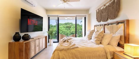 1 habitación, wifi y ropa de cama