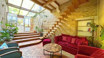 Deluxe huis, uitzicht op bergen | Woonruimte