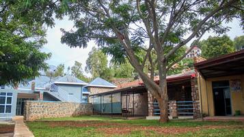 Façana frontal de l'allotjament