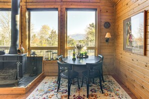 House (2 Bedrooms) | Interior - Fire Pit & Peak Views: Cripple Creek Cabin (Cripple Creek)