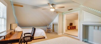 다운타운 하히라까지 도보 거리: 수영장과 마당이 있는 아늑한 집