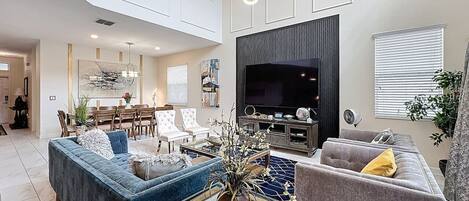 Smart TV, video games, foosball