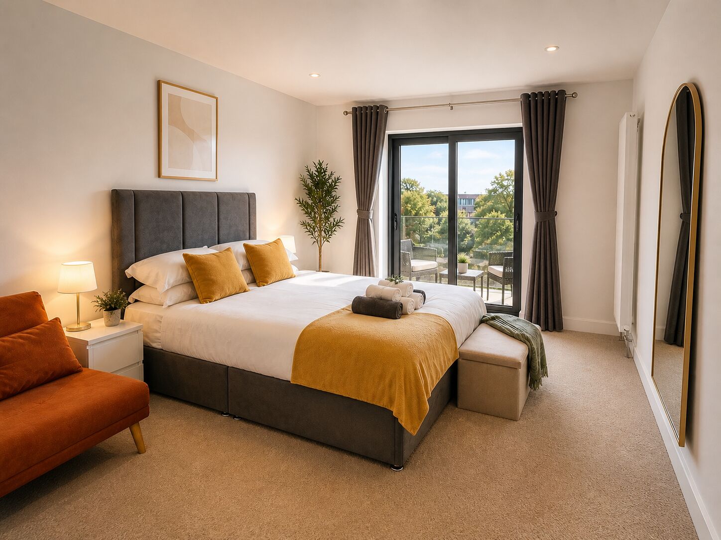 2 chambres, Wi-Fi, literie fournie