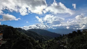 Vista a la montaña