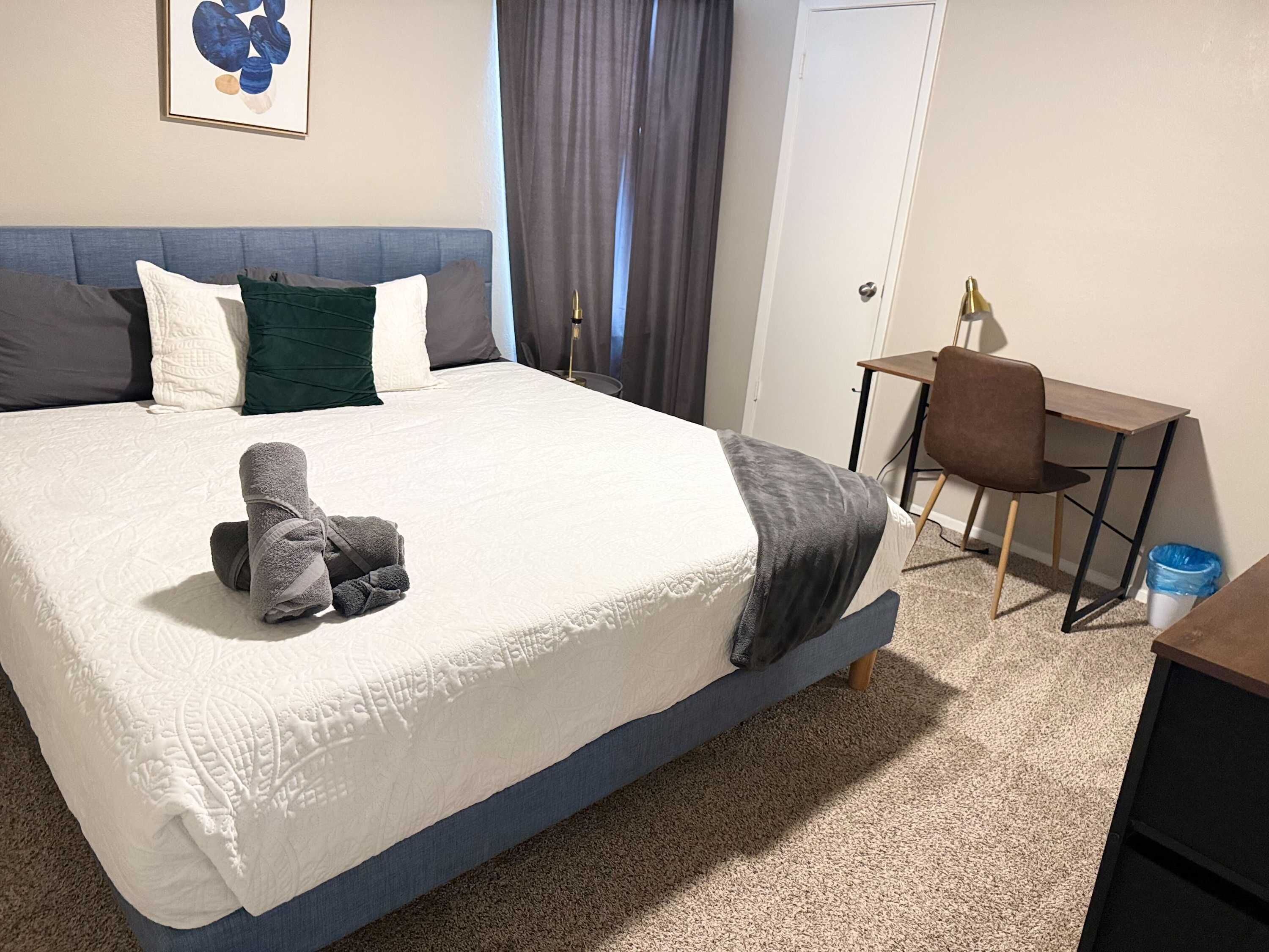 1 bedroom, iron/ironing board, WiFi, bed sheets