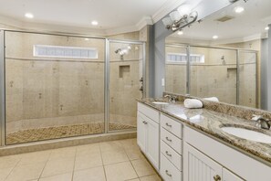 Shower, towels