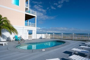 Pool - Siren's Song - Beach front, Private Pool, Island Luxury! (St. George Island)