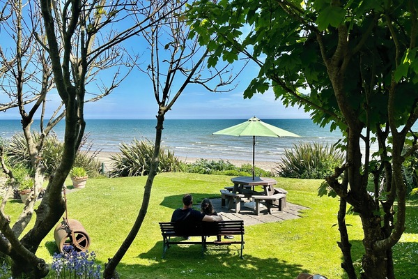 Our beach side location does't get much closer to the sound of the sea.