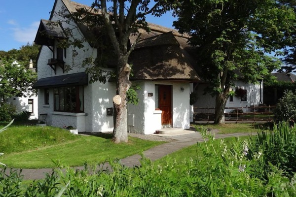 Garden Cottage offering wonderful views into the picturesque organic flower gardens.