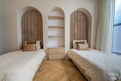 Appartement in Tanger - Malabata Pearl Luxe met Sauna en indoor zwembad