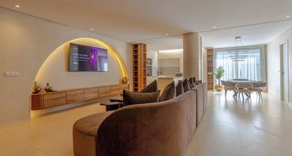 Appartement in Tanger - Malabata Pearl Luxe met Sauna en indoor zwembad