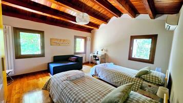 1 bedroom, WiFi, bed sheets