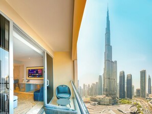 Luxury Room, Balcony, City View | Balcony view