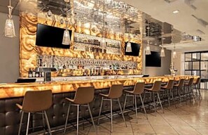 Bar (on property) - GRAND PRIX RACE Marriott Grand Chateau One Bd Suite, kit, sleeps 4, King+Sofa Bd (Las Vegas)