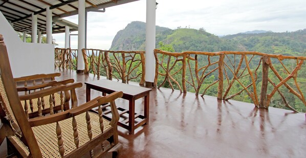 Deluxe Double Room, Balcony, Mountain View | Terrace/patio