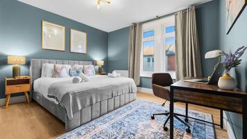 3 bedrooms, iron/ironing board, free WiFi, bed sheets