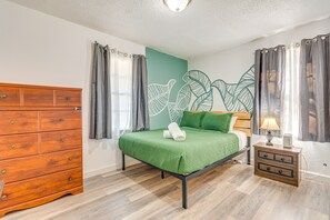 4 soverom, strykejern/-brett, wi-fi og sengetøy