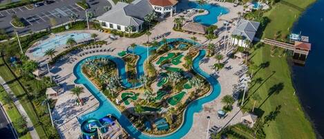 Una piscina climatizada