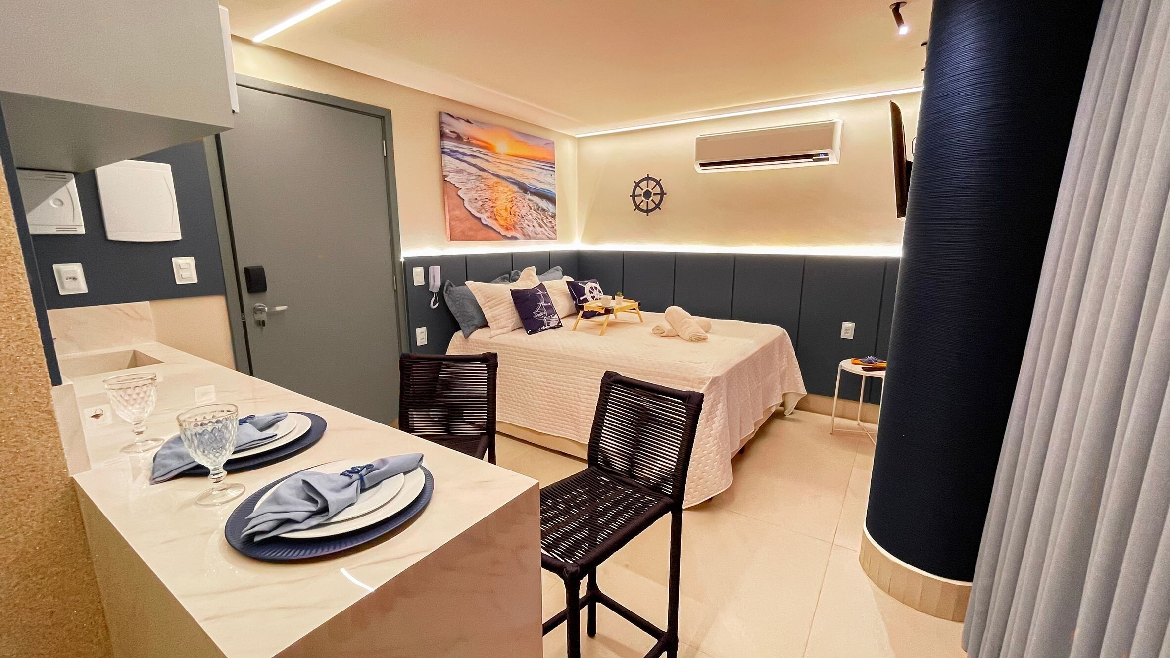 Eenvoudig appartement | Dineren