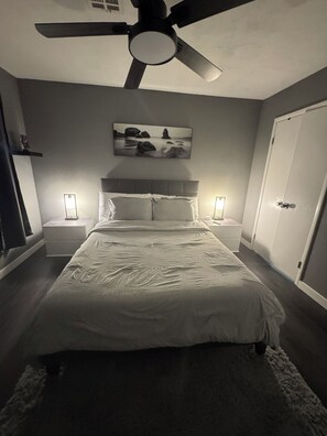 1 soveværelse, strygejern/strygebræt, Wi-Fi, sengetøj