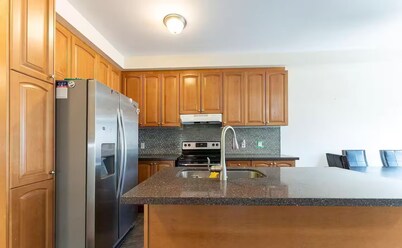 3-Bedroom Family Home with Parking in Brampton
