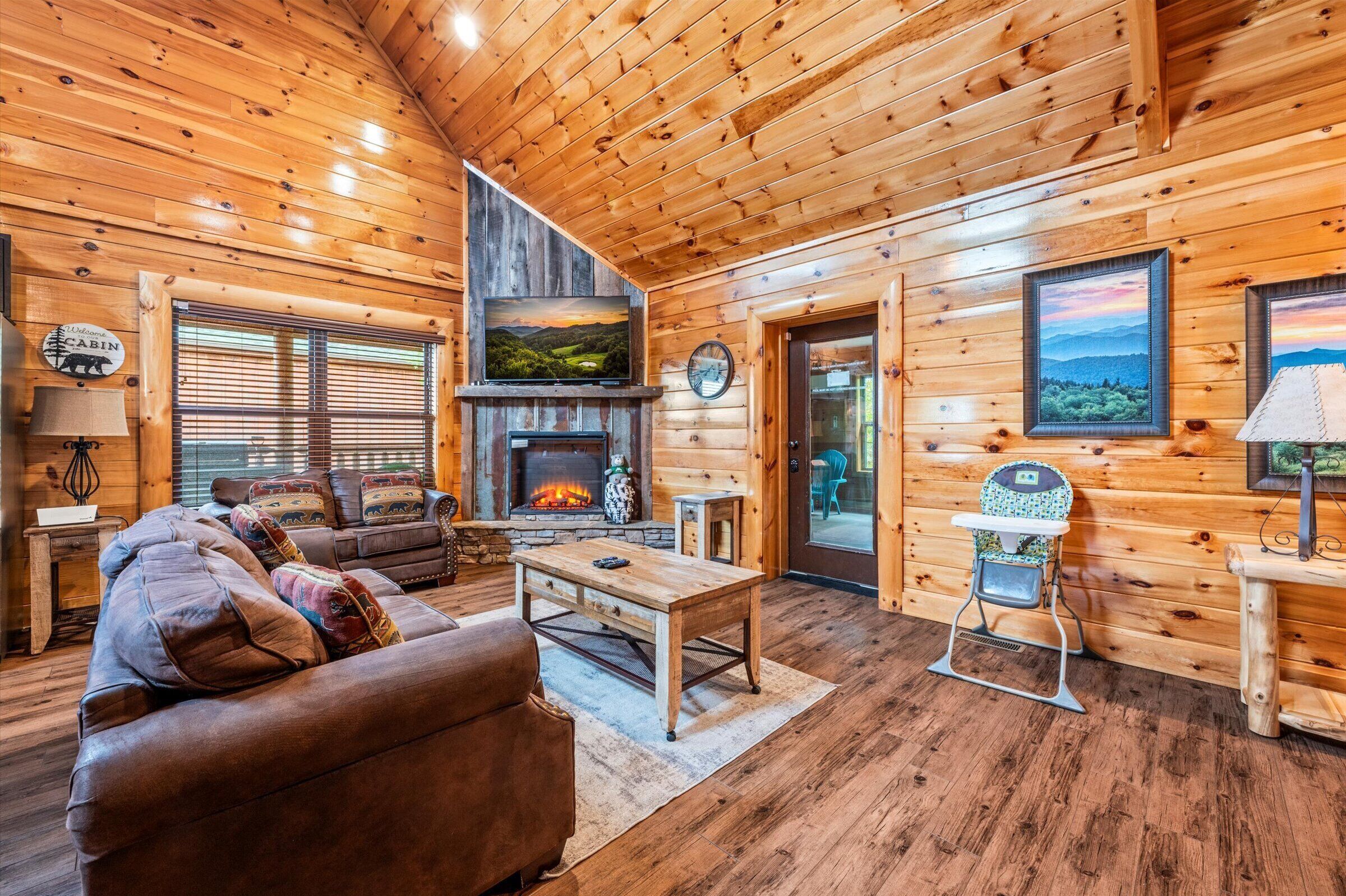 Smart TV, chimenea y futbolito 