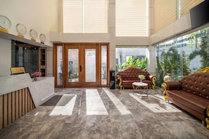 Sitzecke in der Lobby