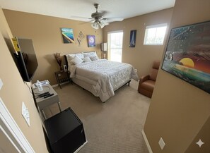 2 chambres, fer et planche à repasser, Wi-Fi, draps fournis