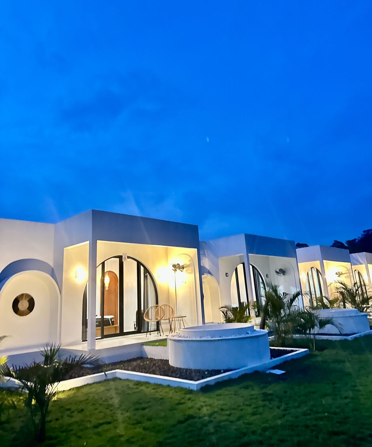 Façade de l’hébergement