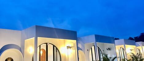 Façade de l’hébergement