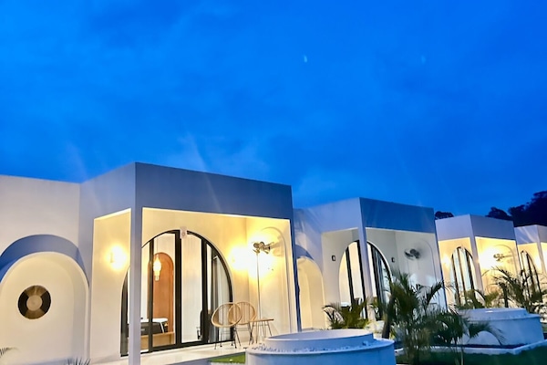 Fassade der Unterkunft