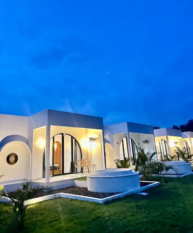 Fachada del alojamiento. Hideout Kintamani and Hot Spring