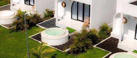 Voorkant van accommodatie