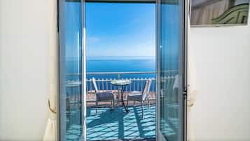 Superior Double or Twin Room, Sea View | Terrace/patio