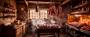 Mini-fridge, microwave, highchair