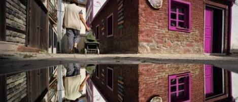 Quarto casal clássico, 1 quarto, para não fumantes, suíte | Área de estar