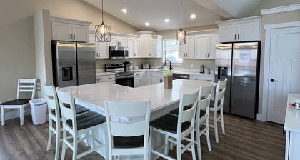 Luxury 6-Bedroom Mountain Lake Retreat with dock slip, Sleeps 18.